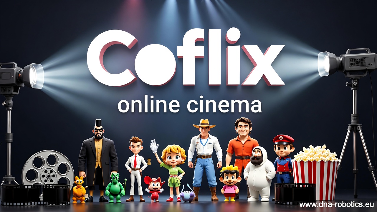 Interface de l'application Coflix sur mobile
